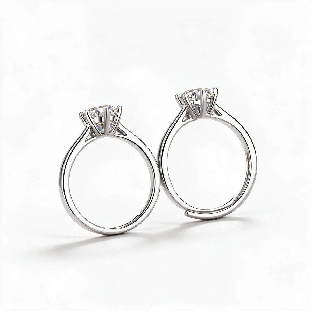 Six-Prong Solitaire Ring