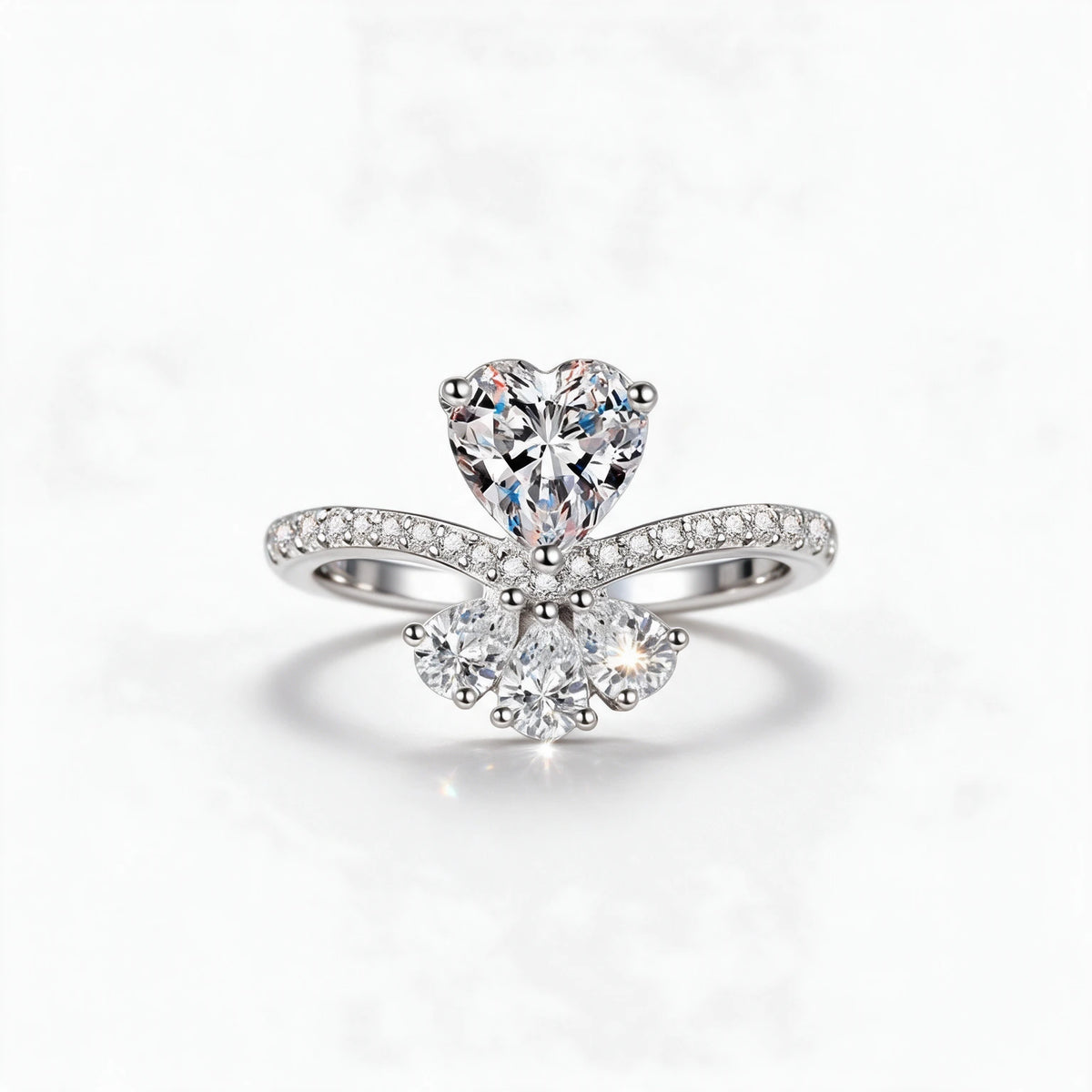Heart & Cluster Bypass Ring