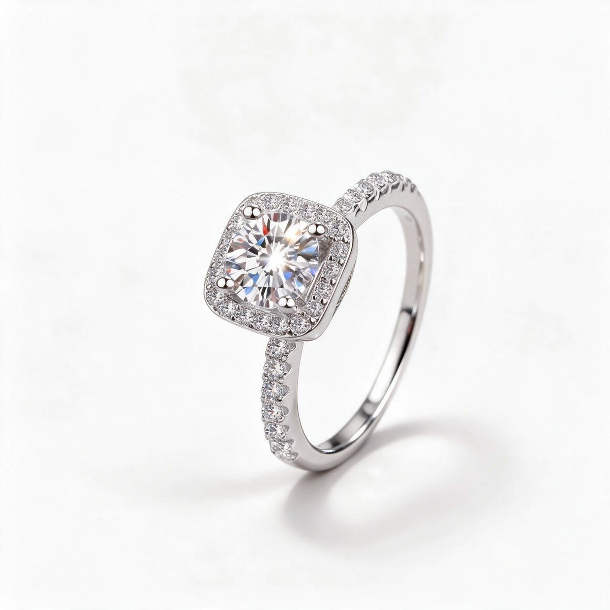 Cushion Halo Ring